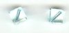 2 6mm Preciosa Light Blue Diagonal Cubes